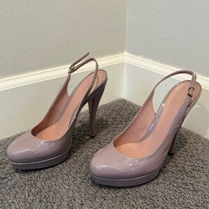 Gucci Patent Pumps - Dusty Lavender